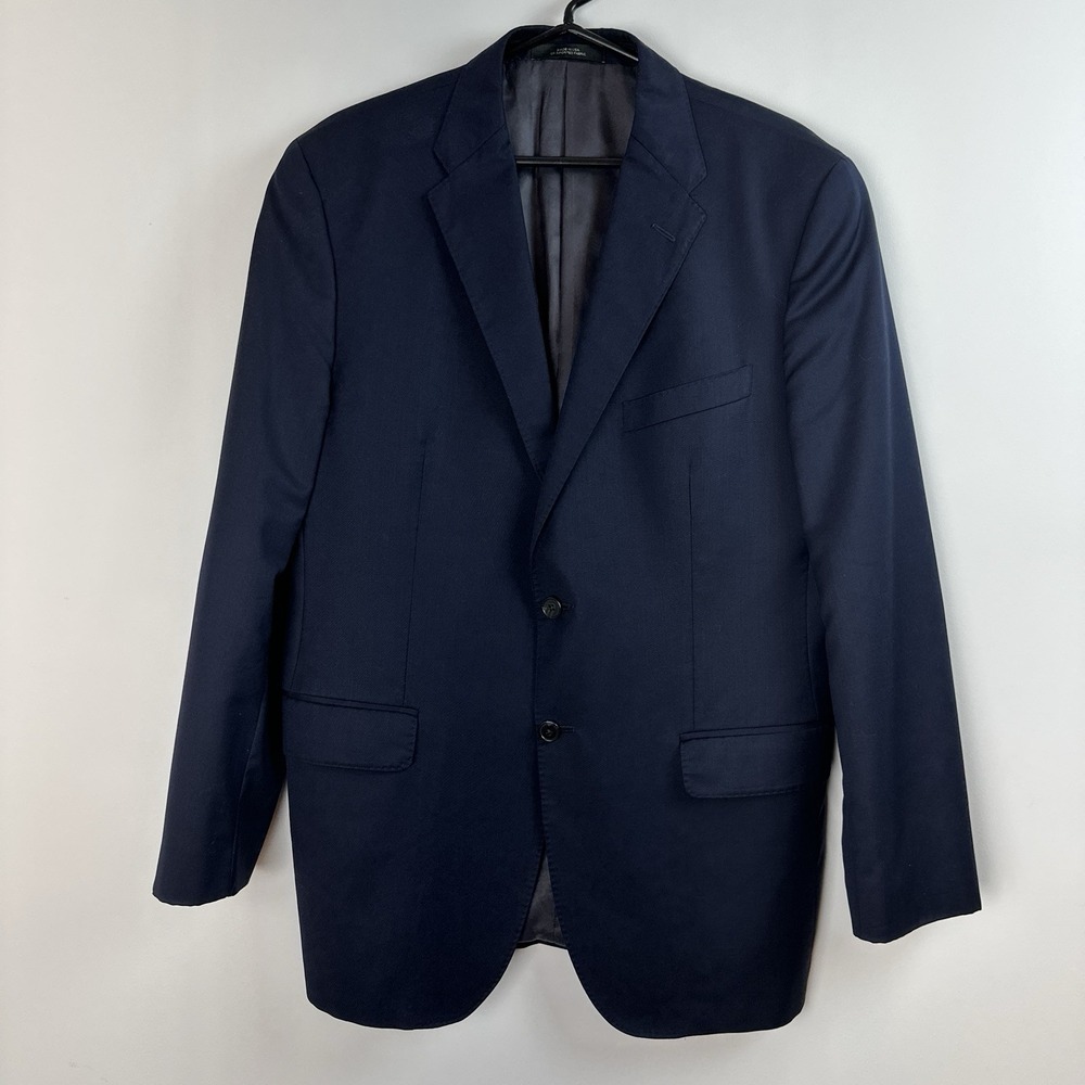 Ermenegildo Zegna Blazer 42R Modern Wool Cloth Business‎ Jacket Classic Luxury